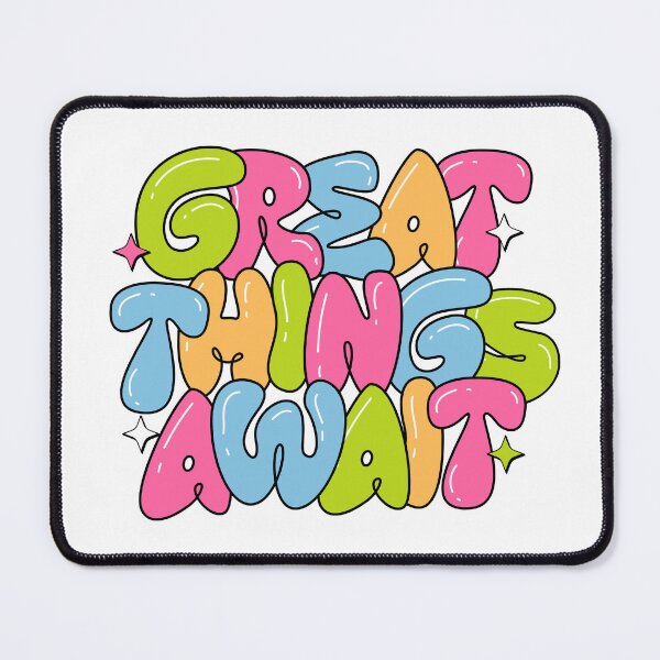 Item preview, Great Things Await designed and sold by Zha-Zha Designs.
