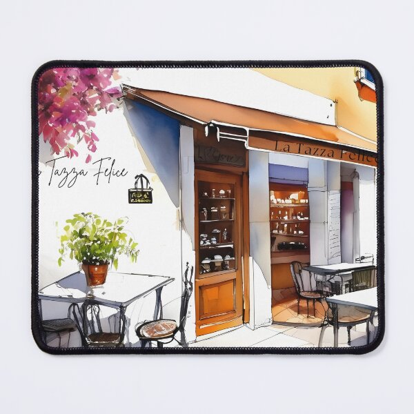 Item preview, La Tazza Felice Happy Cup. Coffeshop Italian. designed and sold by Frame of Mind .