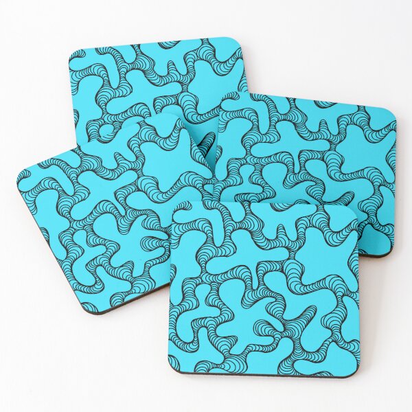 Item preview, Squibble pattern - blue designed and sold by simsimmy.