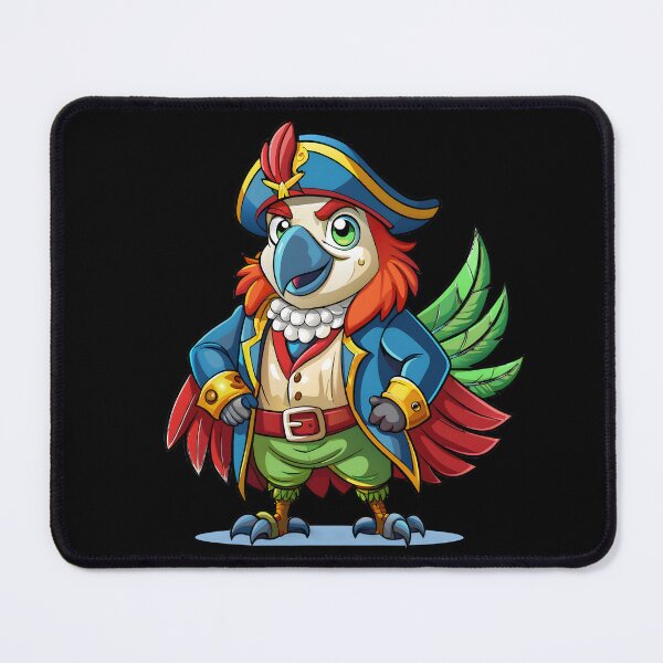 Item preview, pirate parrot designed and sold by Arextr.