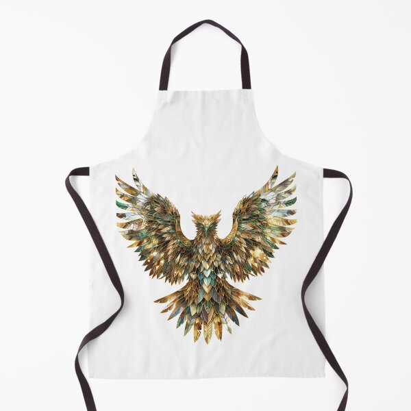 Item preview, Geometry Golden Eagle Spread Wings designed and sold by TheDarkStone.