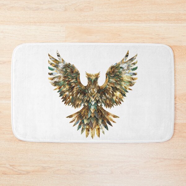 Item preview, Geometry Golden Eagle Spread Wings designed and sold by TheDarkStone.