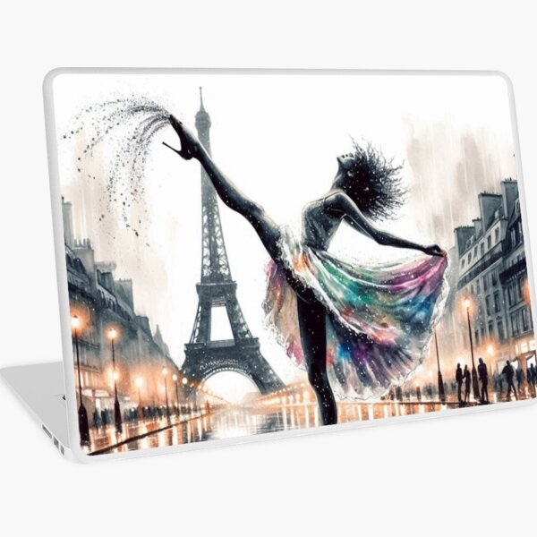 Item preview, Dancing In The Rain Beautiful Woman Paris France Eiffel Tower designed and sold by MaedK.