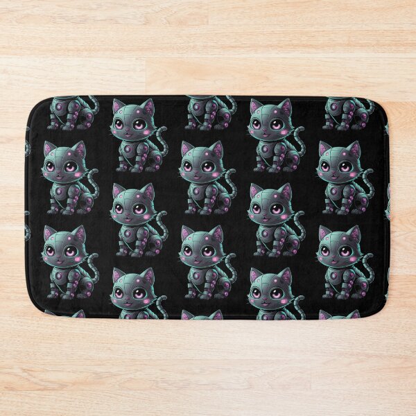 Item preview, cyber cat cute cyber mode designed and sold by Szkicerka.