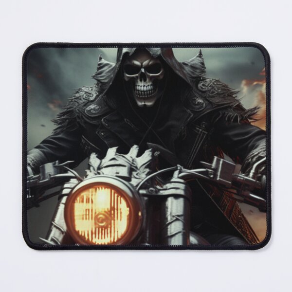 Item preview, Grim Reaper Blazing Thru the Valley designed and sold by TheDarkWardrobe.