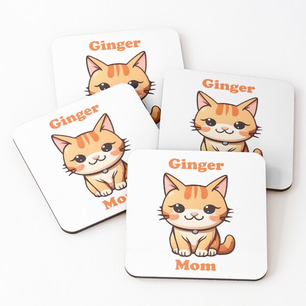 Item preview, Ginger Mom Tabby Orange Ginger Cute Kawaii Cat Mom designed and sold by Karolina1121.