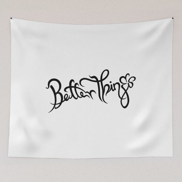 Item preview, aespa - Better Things Logo (Black) designed and sold by Positive | K4U.
