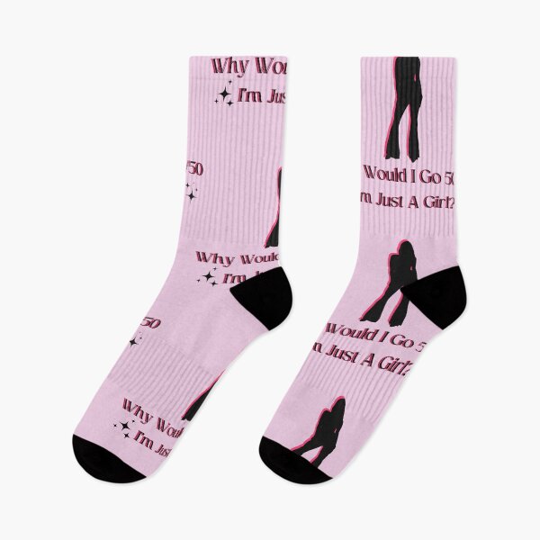 Item preview, Why Would I Go 50/50 I'm Just A Girl?  designed and sold by SRKHDesigns.