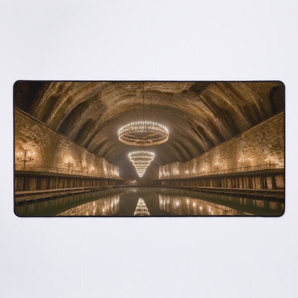 Item preview, Chandelier in the Wieliczka Salt Mines, Poland Krakow travel, UNESCO World Heritage Site designed and sold by Frame of Mind .