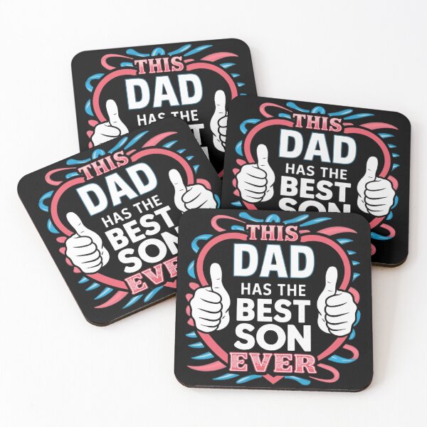 Item preview,  This Dad Has The Best Son Ever Fathers Day Dad Papa Grandpa designed and sold by T-shop19.