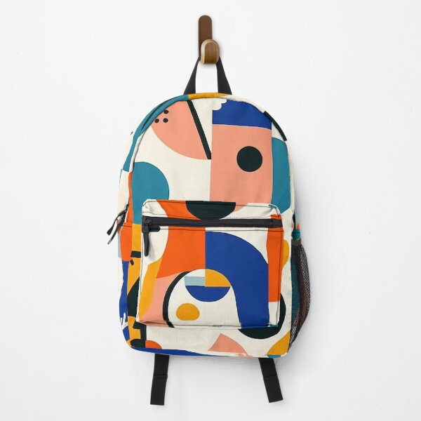 Item preview, Retro abstract with faces designed and sold by Silbays.