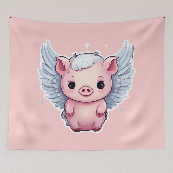 Item preview, Angel Pig designed and sold by Planetporridge.