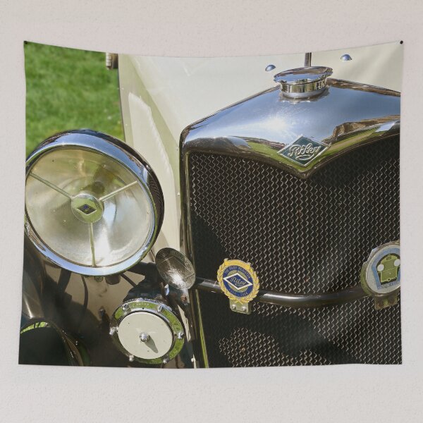 Item preview, 1934 Riley 9 Lynx Tourer at Wells Cathedral designed and sold by JonDelorme.