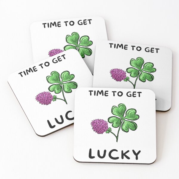 Item preview, Time to Get Lucky, Embrace the Clover and Find Your Fortune designed and sold by impressionofmel.