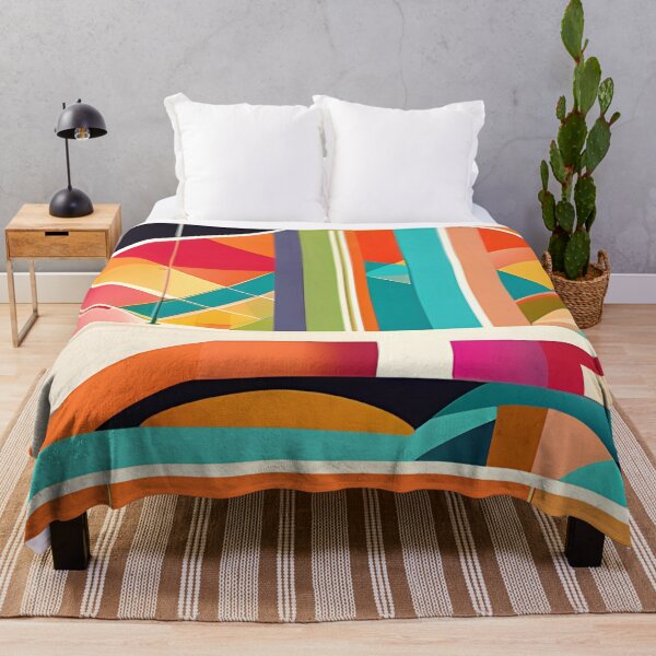 Item preview, Abstract Bay: San Francisco in Color Golden Gate Abstracted: Blues & Reds designed and sold by Frame of Mind .