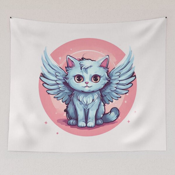 Item preview, Cat with Wings designed and sold by Planetporridge.
