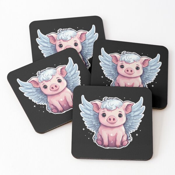 Item preview, Angel Pig Art designed and sold by Planetporridge.