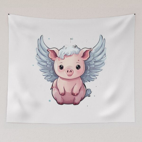 Item preview, Pig with Wings designed and sold by Planetporridge.