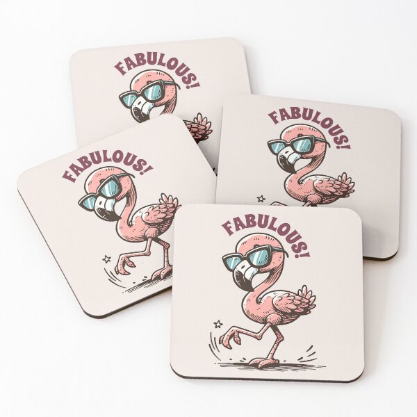 Item preview, Fabulous Pink Flamingo - Awesome Cute Girls Gift designed and sold by InkyGenies.