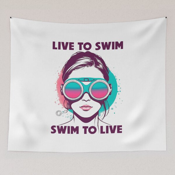 Item preview, Swim Goggles T-Shirts designed and sold by artetotal.
