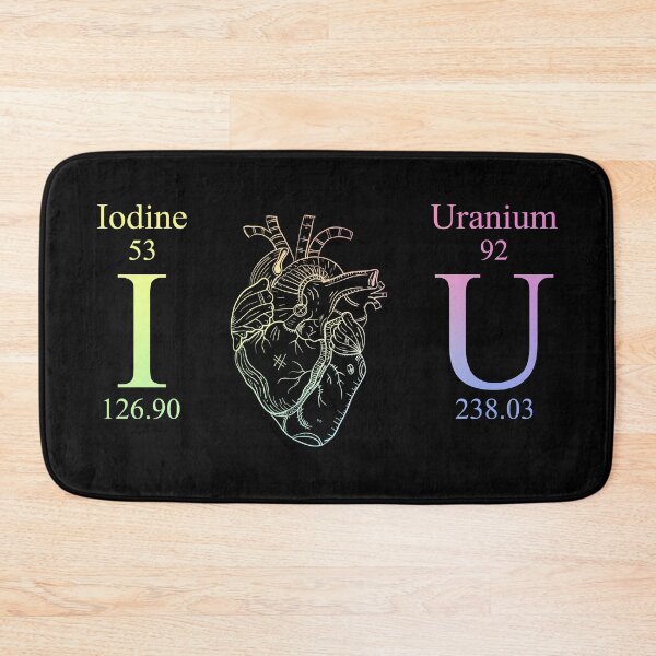 Item preview, I Heart U Science designed and sold by ScienceCorner.
