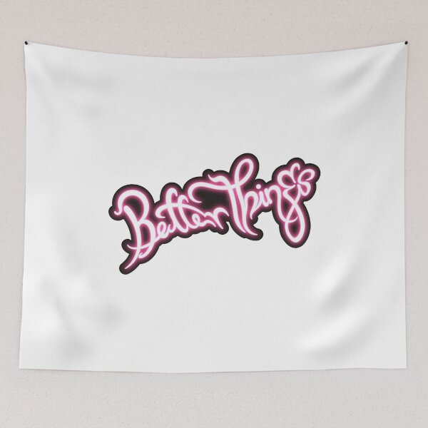 Item preview, aespa - Better Things Logo (Pink) designed and sold by Positive | K4U.