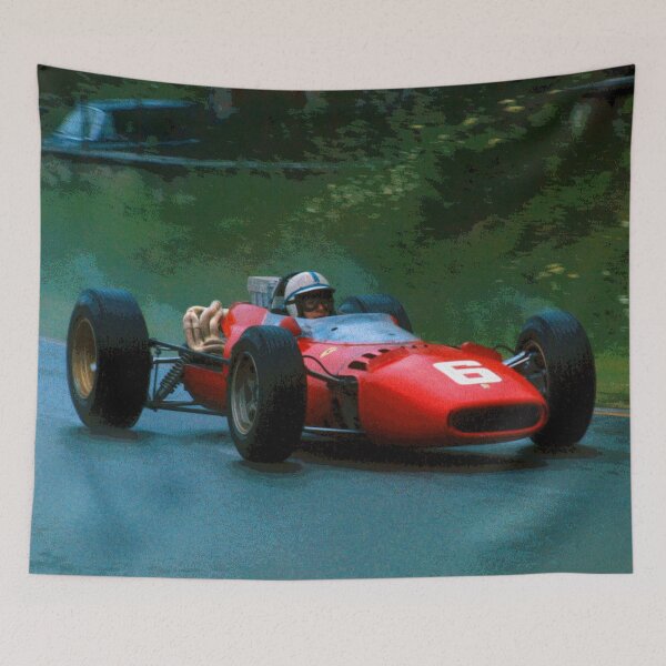 Item preview, John Surtees racing his 1964 158 F1 car abstract designed and sold by Rodissimus1984.