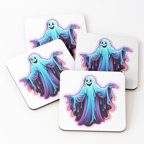 Item preview, Multi-colored Ghost  designed and sold by GooGooDesigns.