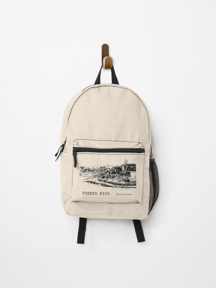 Thumbnail 1 of 3, Backpack, Puerto Rico designed and sold by Lakeric.