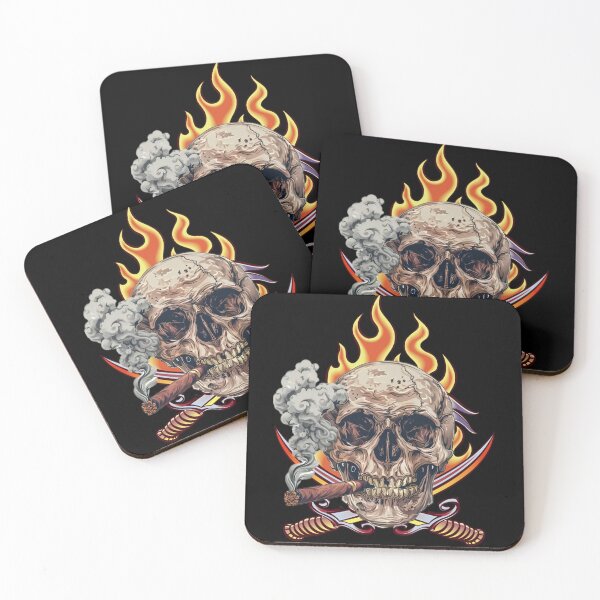 Item preview, Skull with a cigar  designed and sold by ErikFQ.
