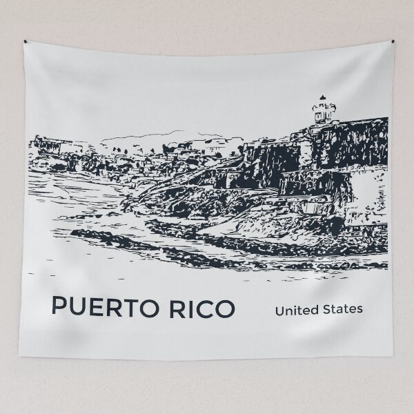 Item preview, Puerto Rico designed and sold by Lakeric Cityscapes.