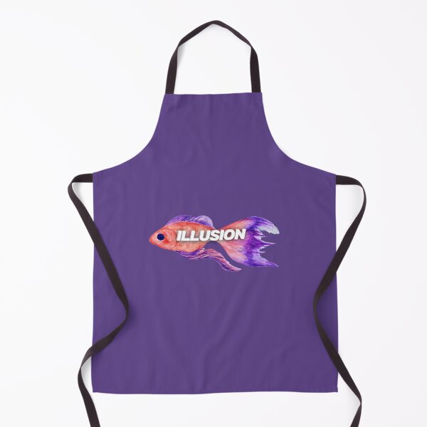 Item preview, Illusion Tropical Watercolor Fish designed and sold by karma-style.