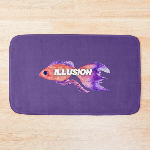Item preview, Illusion Tropical Watercolor Fish designed and sold by karma-style.