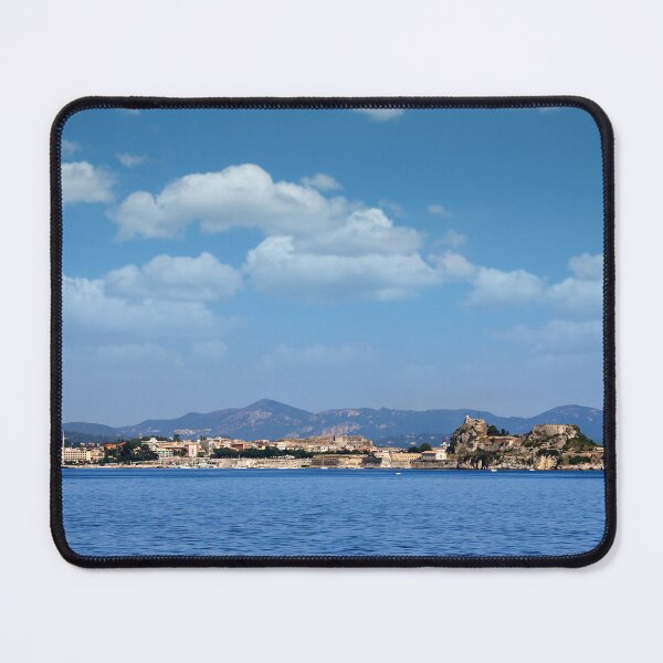 Item preview, Old fortress Corfu town Greece seascape designed and sold by goceris.