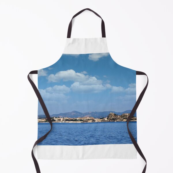 Item preview, Old fortress Corfu town Greece seascape designed and sold by goceris.