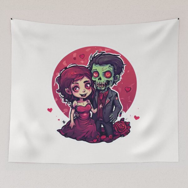 Item preview, Zombie Love designed and sold by Planetporridge.