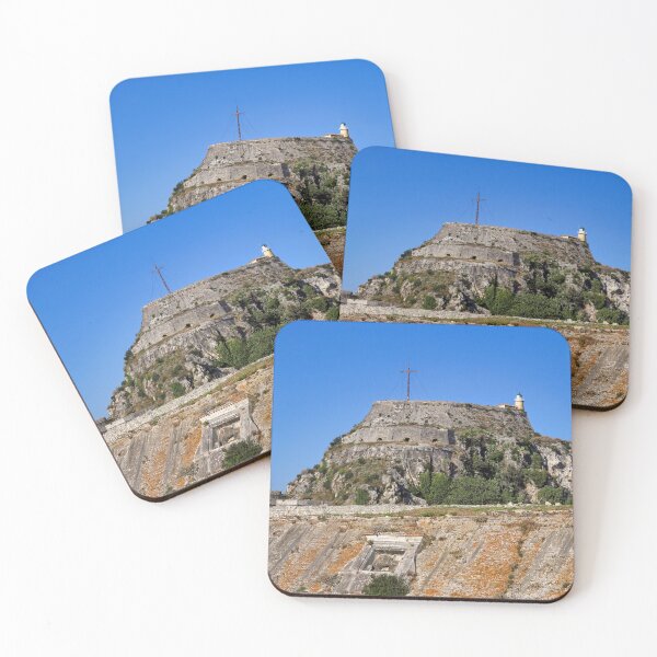Item preview, Old fortress and clock tower Corfu town Greece  designed and sold by goceris.
