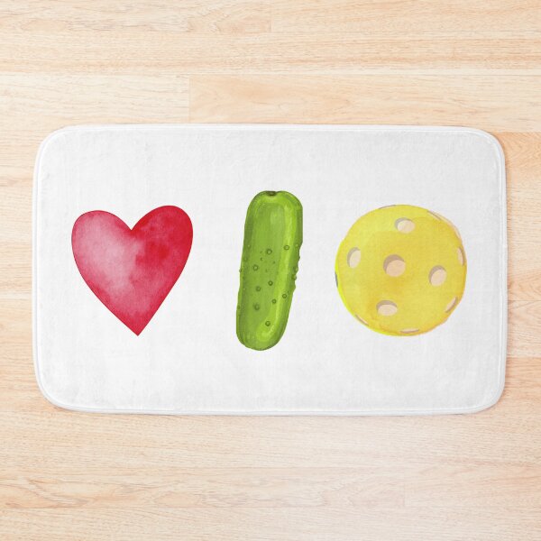 Item preview, I love pickleball - pickleball player gift - pickleball fan - pickleball emoji designed and sold by Fern-and-Fyre.