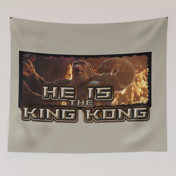 Item preview, KING KONG HE IS LEGENDARY designed and sold by THE AMERICAN TEEVANGELIST.