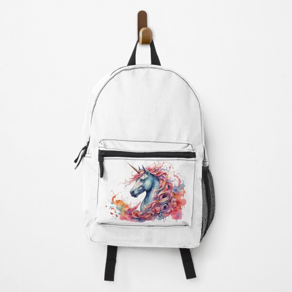 Item preview, Unicorn head as digital watercolor designed and sold by Rose Design & Photos.
