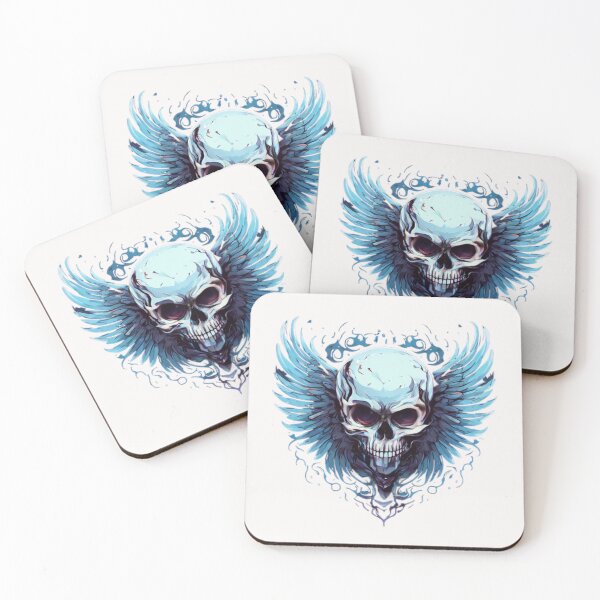 Item preview, Skull with Wings Design designed and sold by Planetporridge.