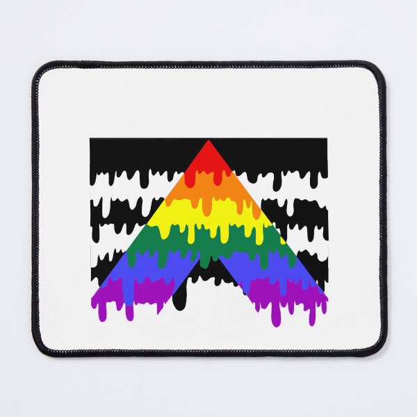 Item preview, Melting Straight Ally Flag designed and sold by A4R0NN.