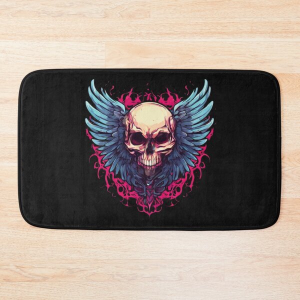 Item preview, Mean Skull with Wings designed and sold by Planetporridge.