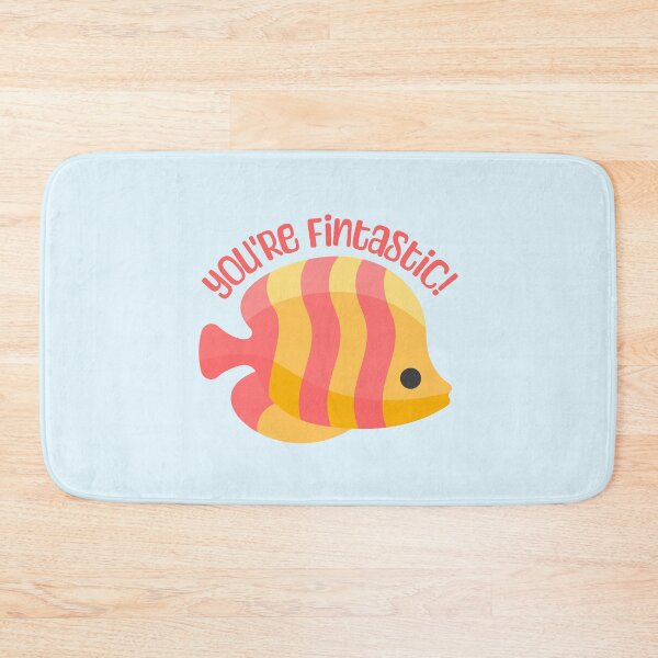 Item preview, You're Fintastic! Funny Fish Pun designed and sold by PMCreative.