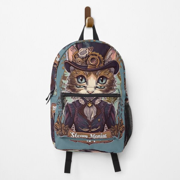 Item preview, Steam Maniac Cat designed and sold by Shaani.