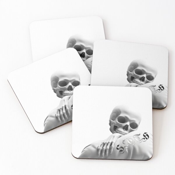 Item preview, SLOTH - Deadly SIN No.7 - Skull on a Pillow designed and sold by shape-shifter24.