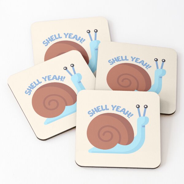 Item preview, Shell Yeah!! Funny Snail Pun designed and sold by PMCreative.