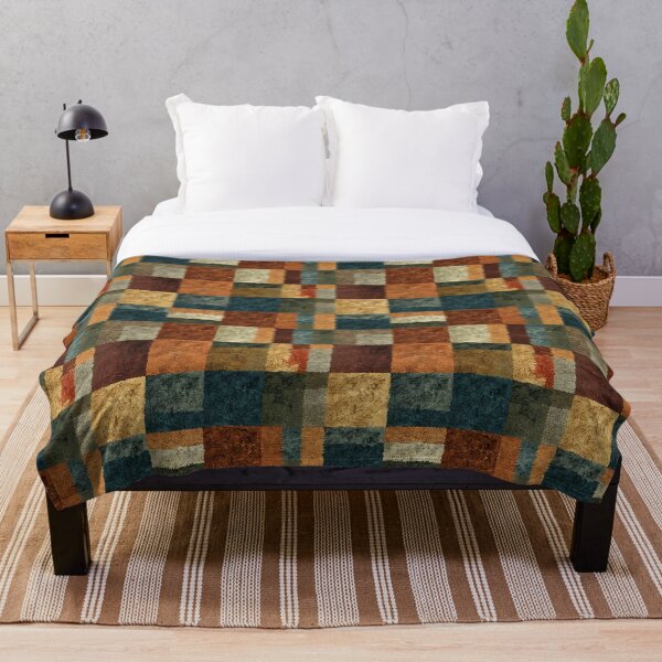 Item preview, Plaid ,fabric ,uses warm tones. designed and sold by Icon-Network.