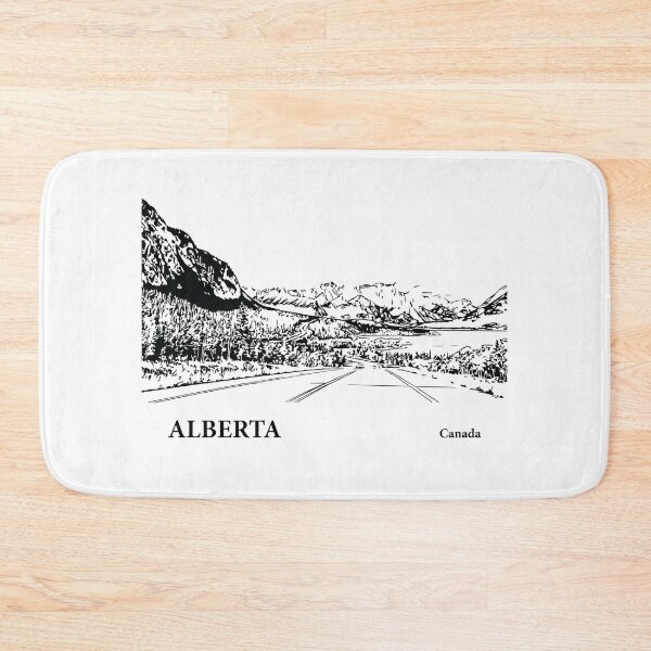 Item preview, Alberta Canada designed and sold by Lakeric Cityscapes.