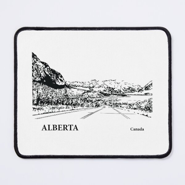 Item preview, Alberta Canada designed and sold by Lakeric Cityscapes.